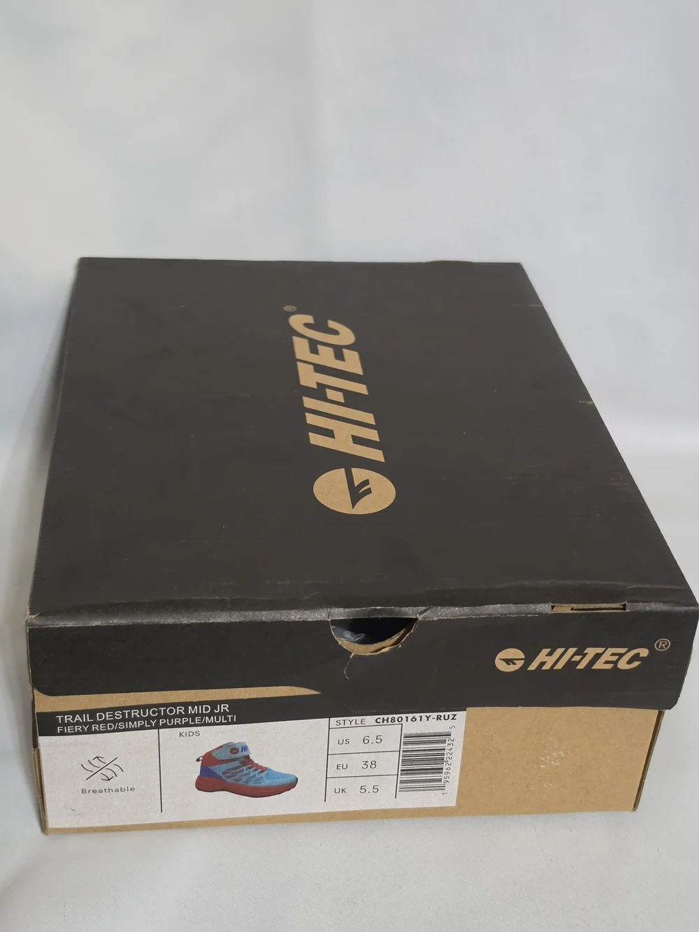 HI-TEC Trail Destructor Mid Jr US Kids Size 6.5 (NWT)